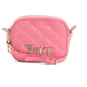 NWT Juicy Couture Pink Camera Crossbody Bag